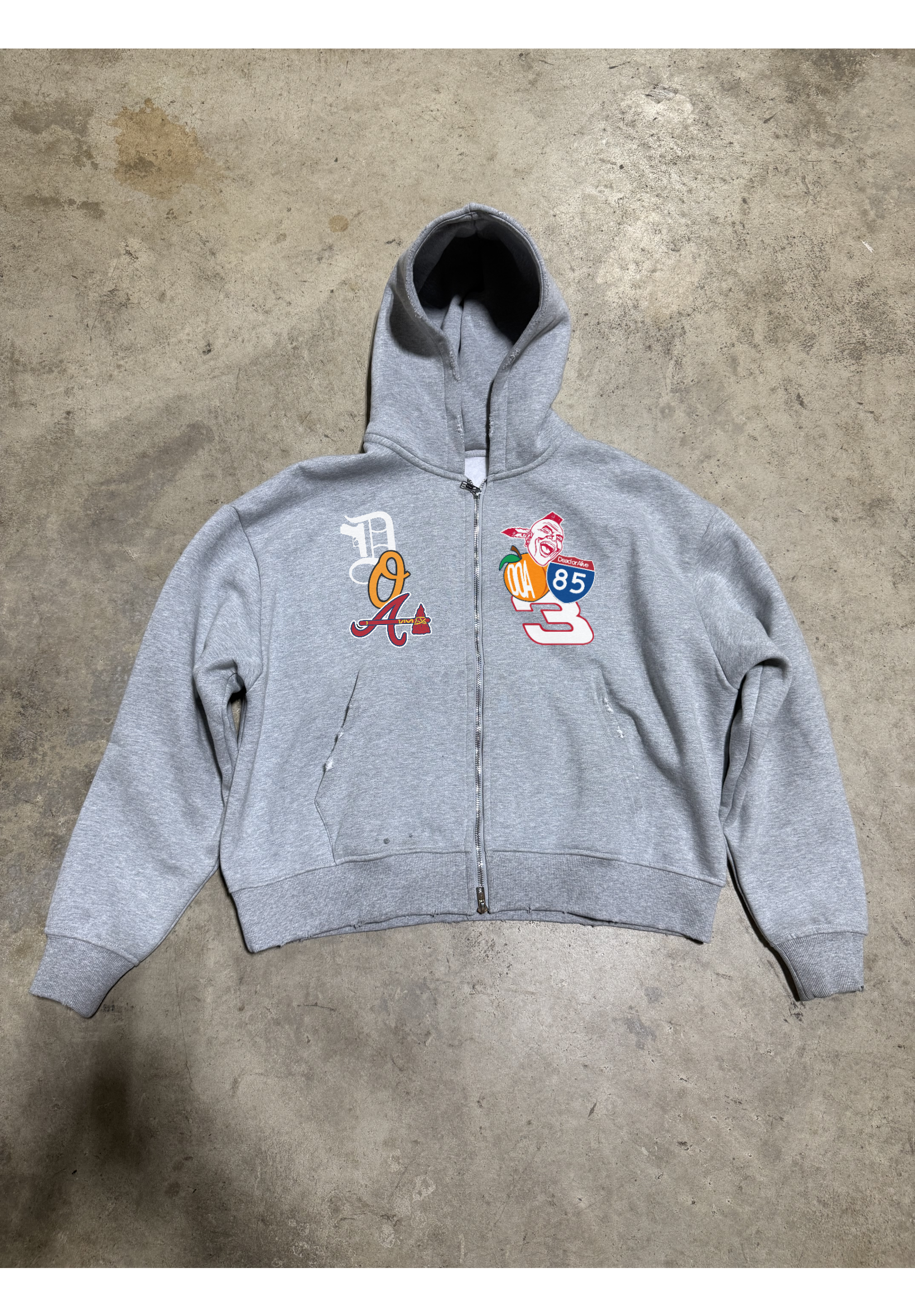 Heather Grey “DO-ATL” Hoodie