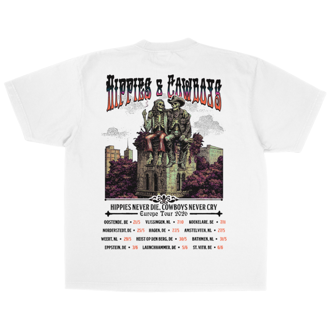 NEW! 2026 Europe Tour White Tee + Free Poster
