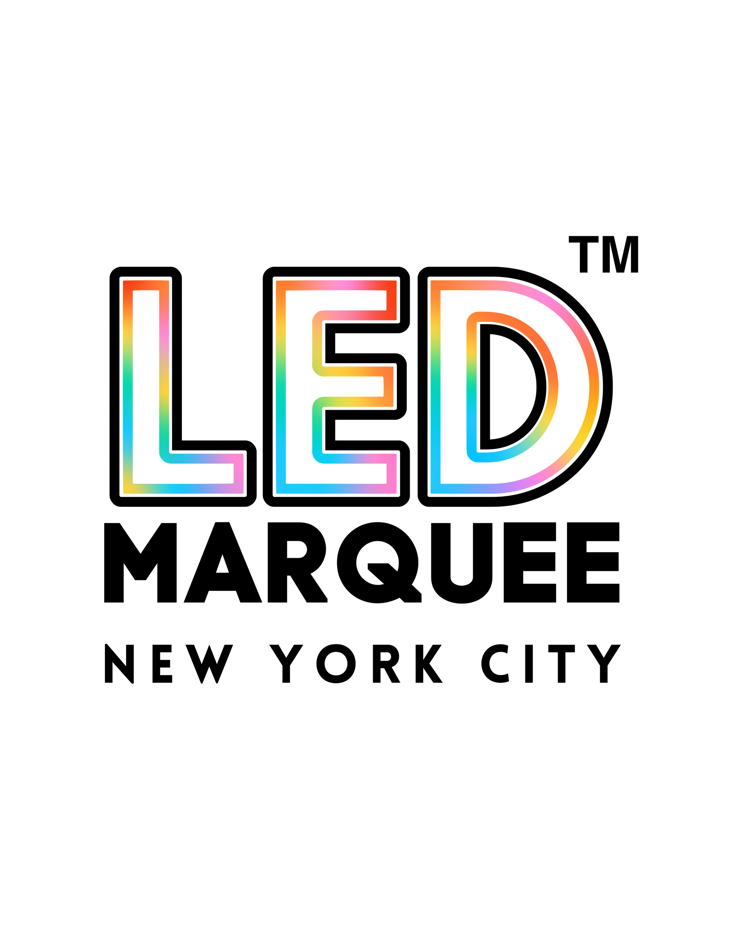 LED marquees in new york city