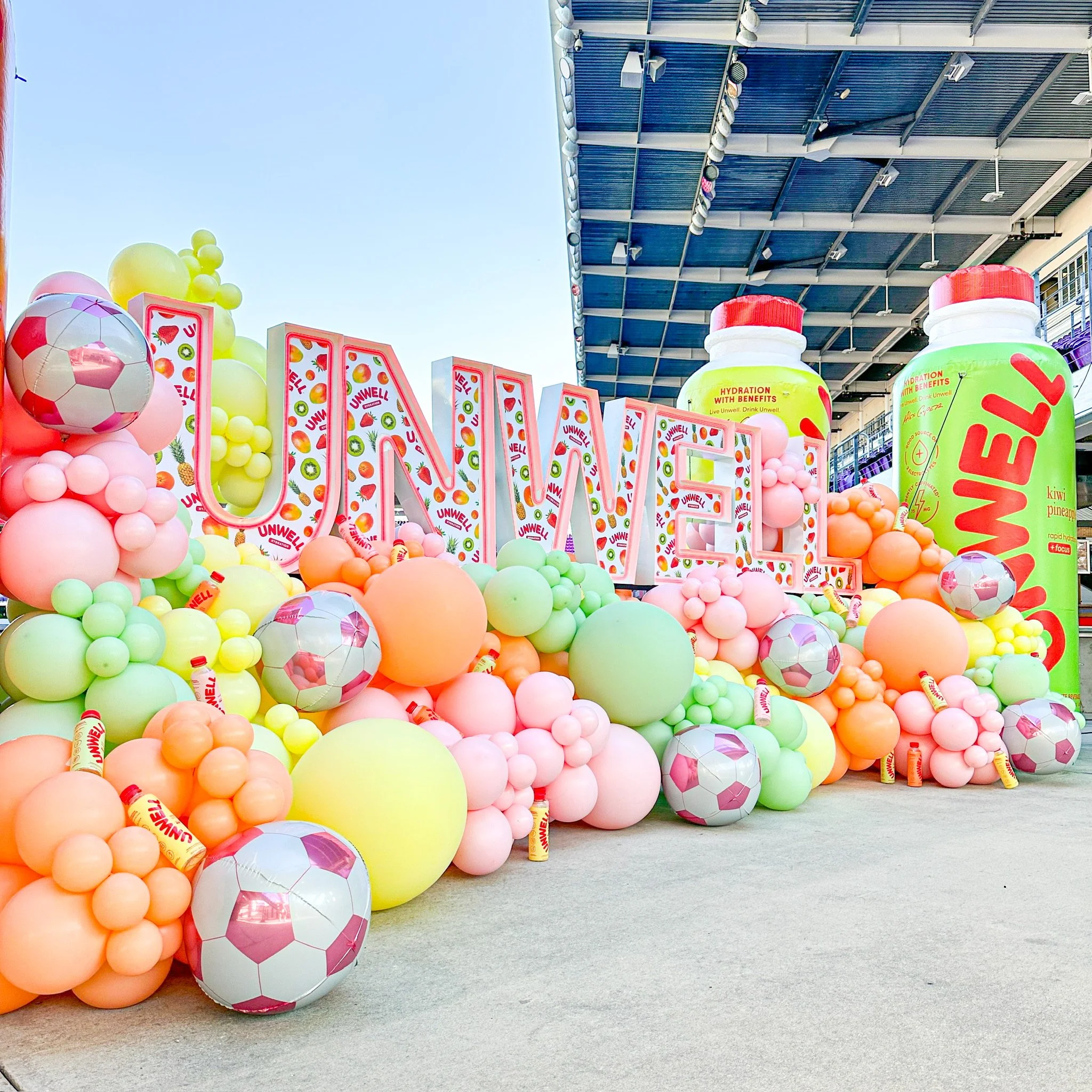 Unwell Hydration Women's Soccer League, LED Marquee Inserts