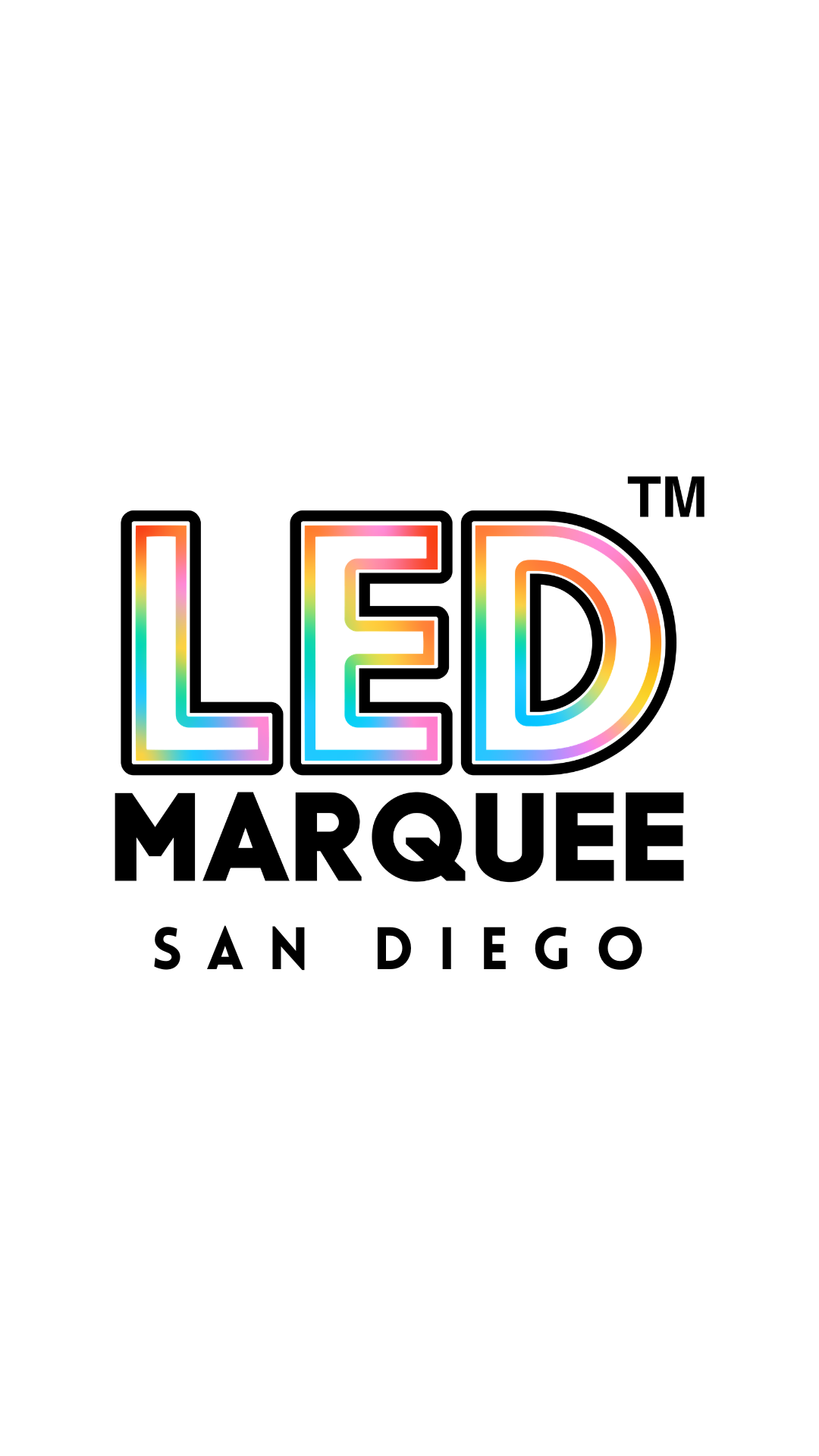 San Diego country led marquees and light up neon letters