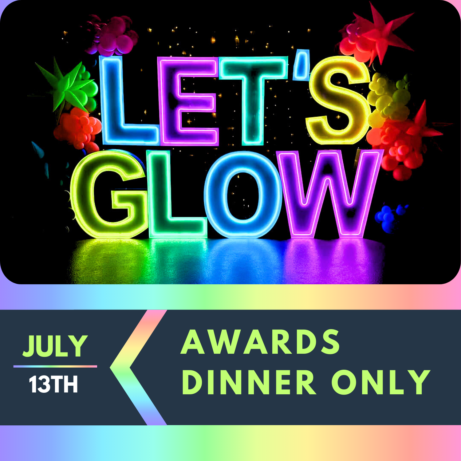 Golden Glows - Awards Dinner Only