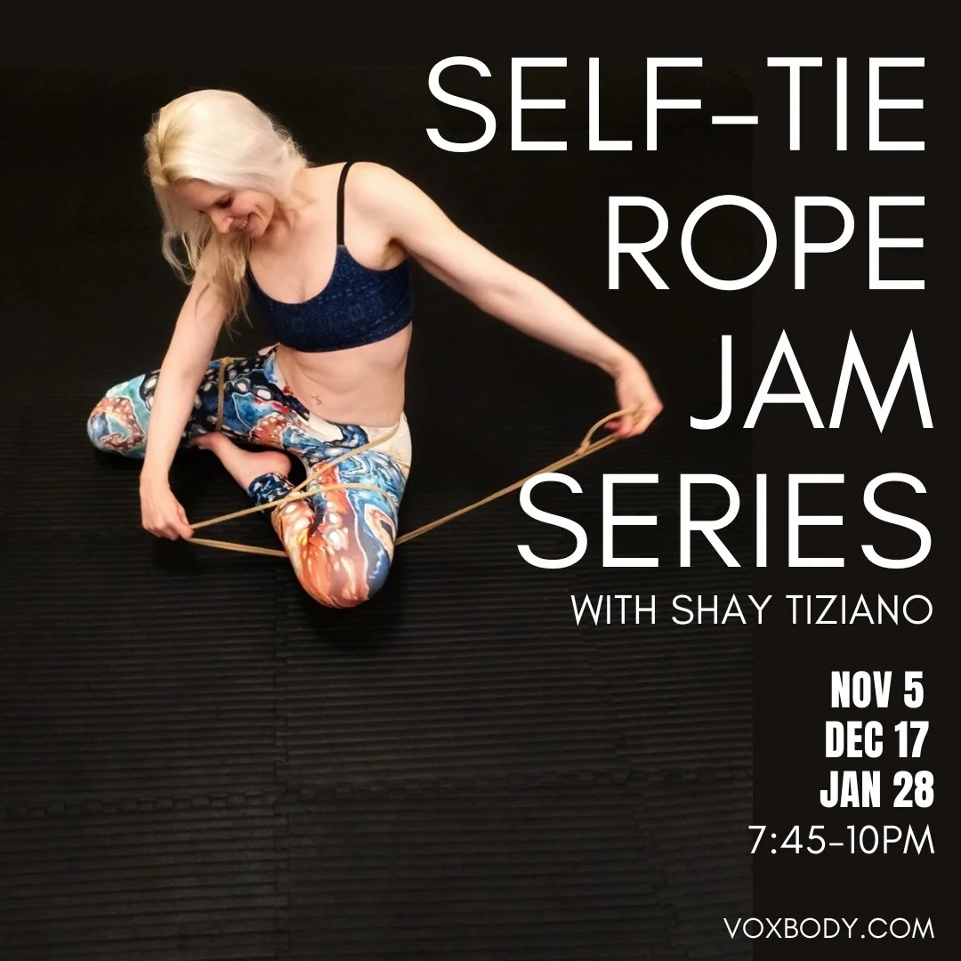 Self-Tie Rope Jam: Mindfulness and Flow for Self-Tying