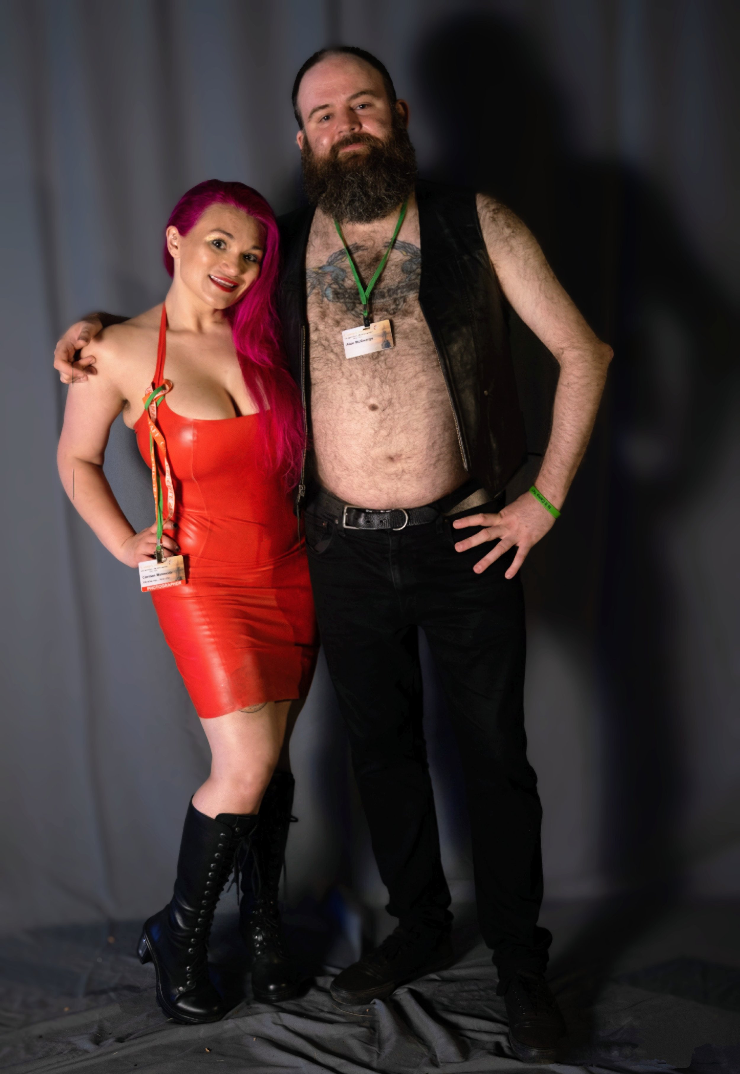 Alex and Carmen at camp.jpg