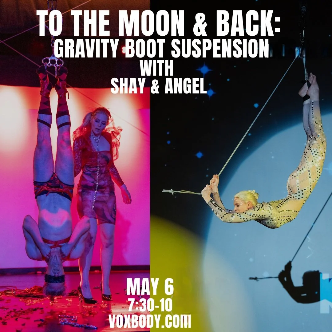 To the Moon &amp; Back: Gravity boot suspension