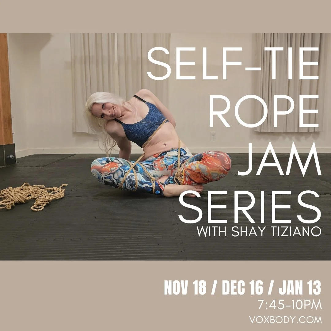 Self-Tie Rope Jam: Mindfulness and Flow for Self-Tying