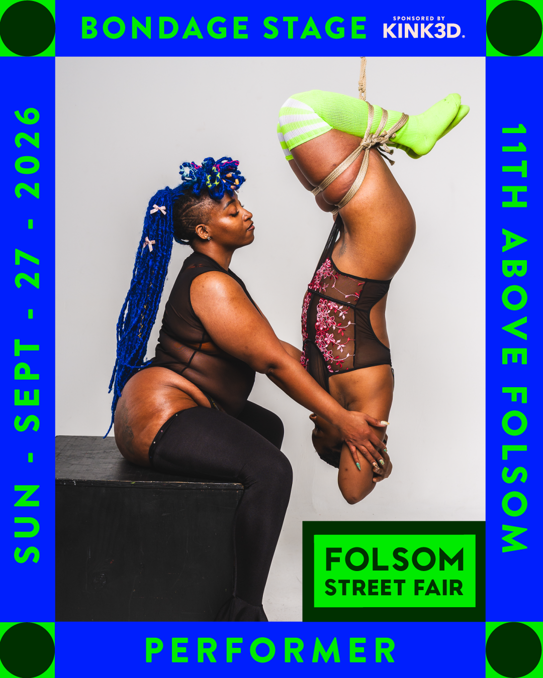 Folsom Street Fair Bondage Stage