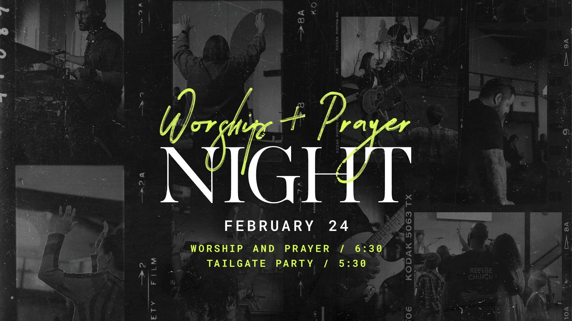 Worship and Prayer Night - Tailgate Party