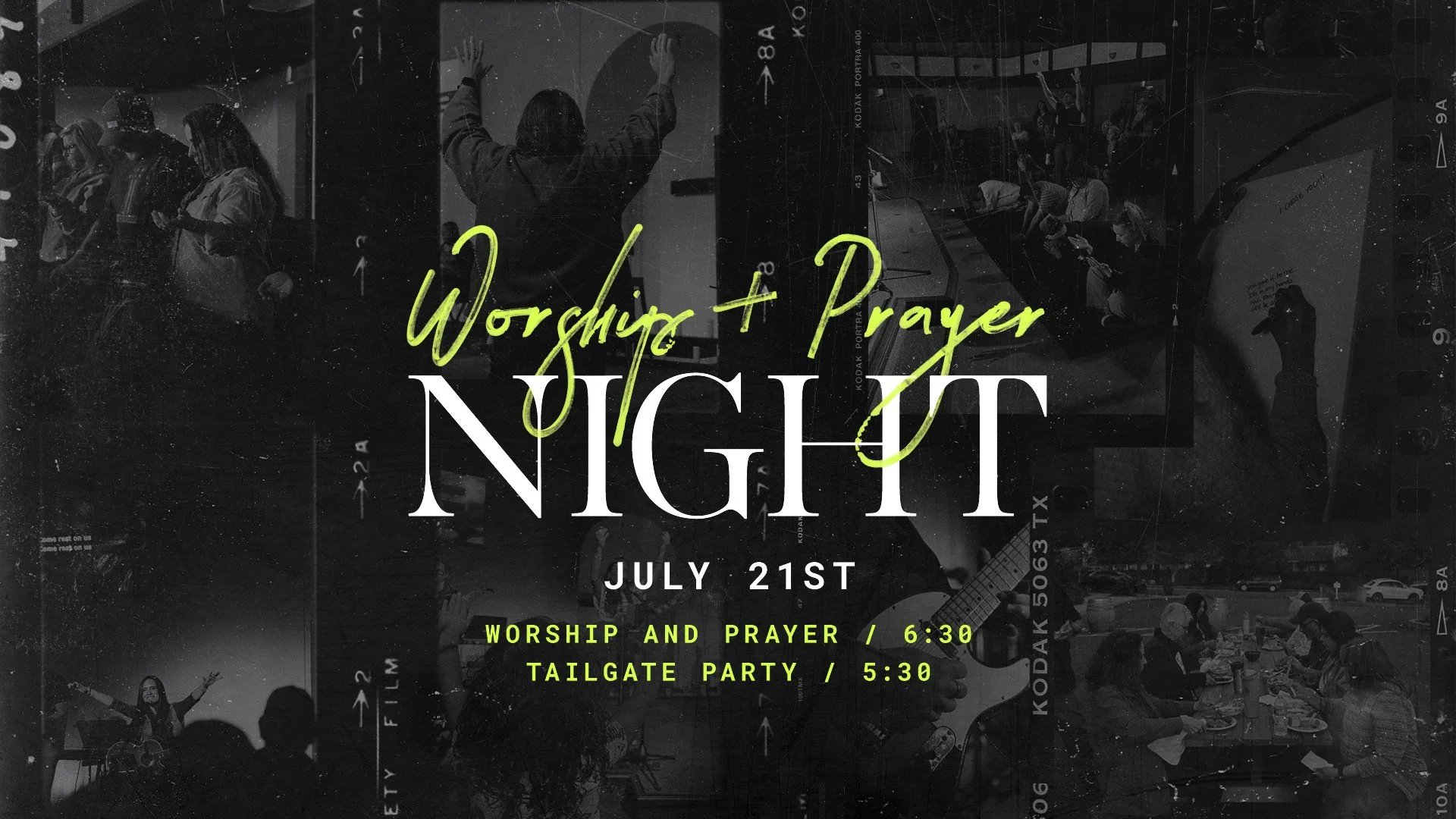 Worship and Prayer Night - Tailgate Party 