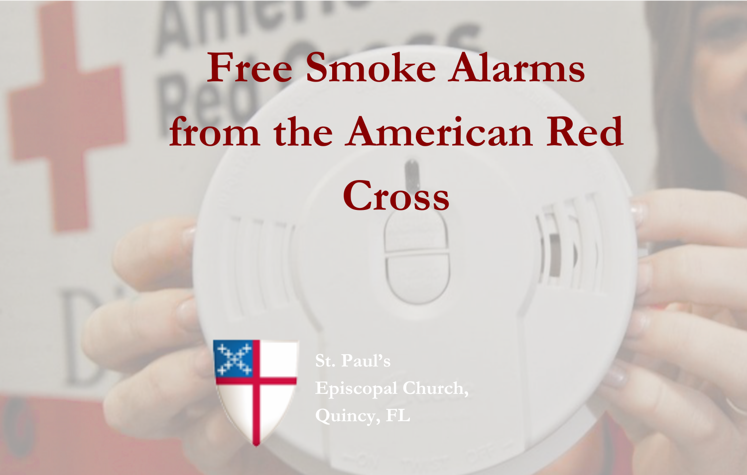 Free Smoke Alarms from the American Red Cross