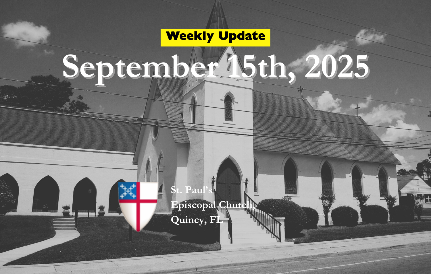 Weekly Update - September 15th, 2025