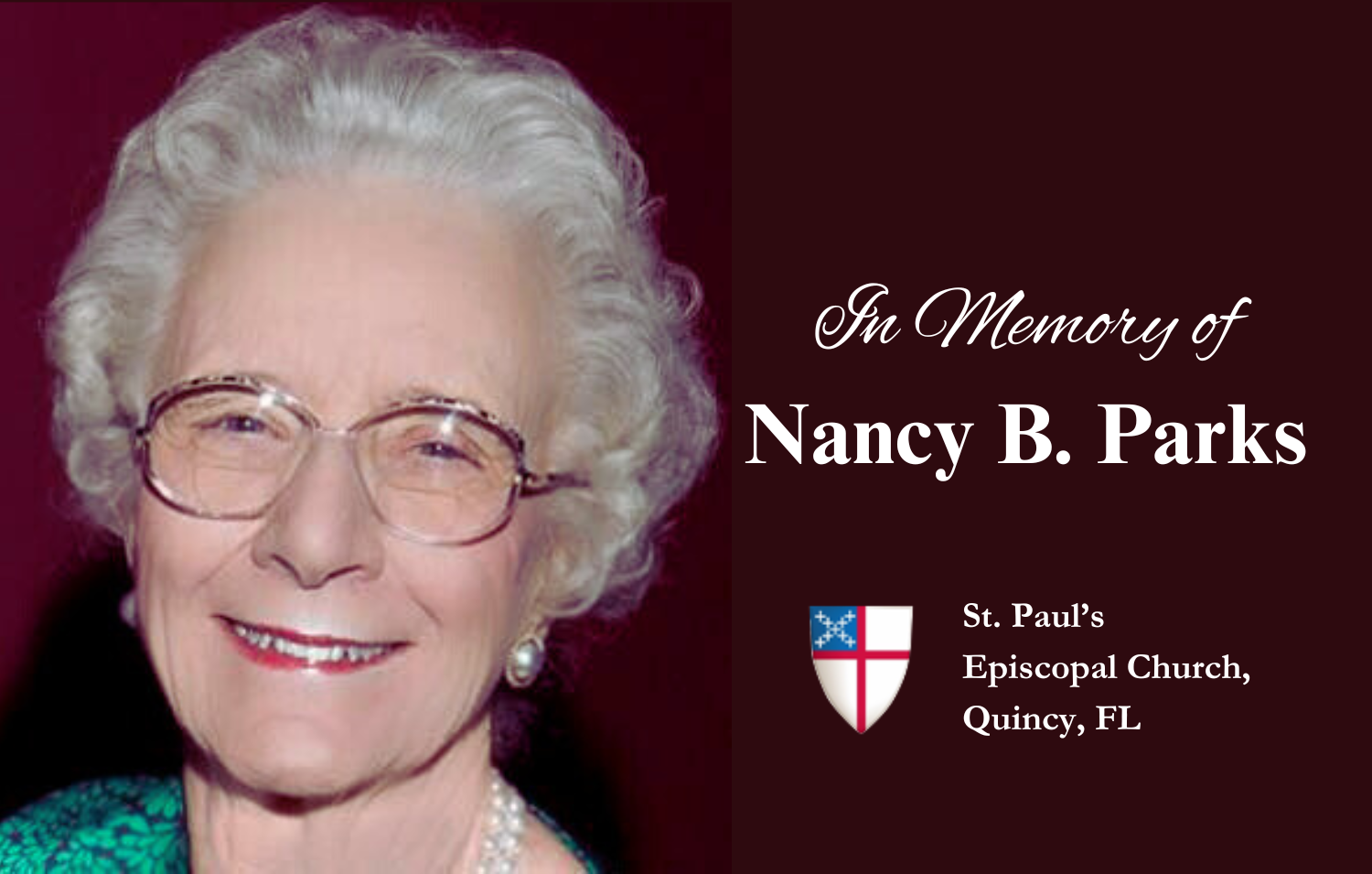 In Memory of Nancy B. Parks