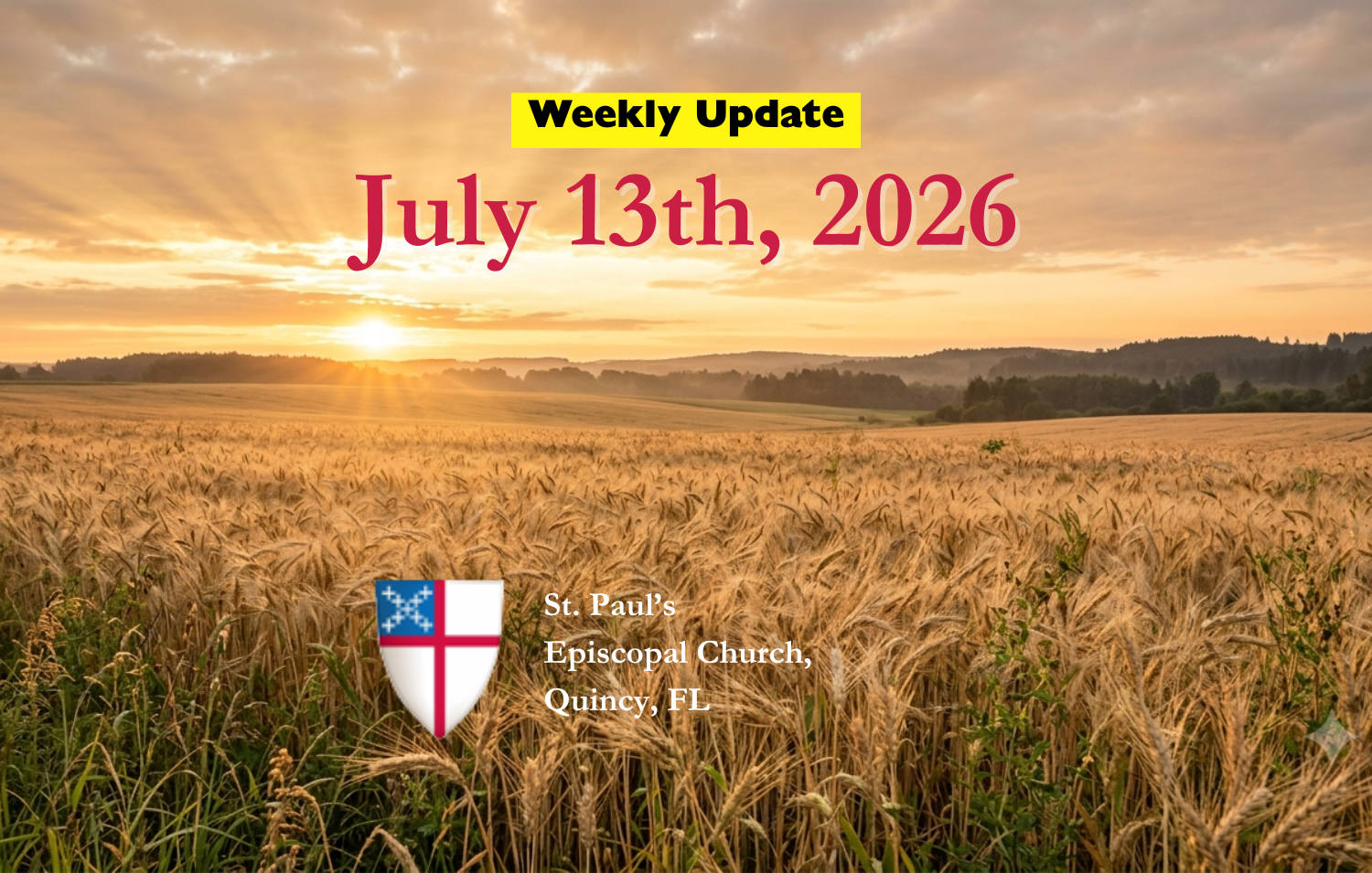 Weekly Update - July 13th, 2026