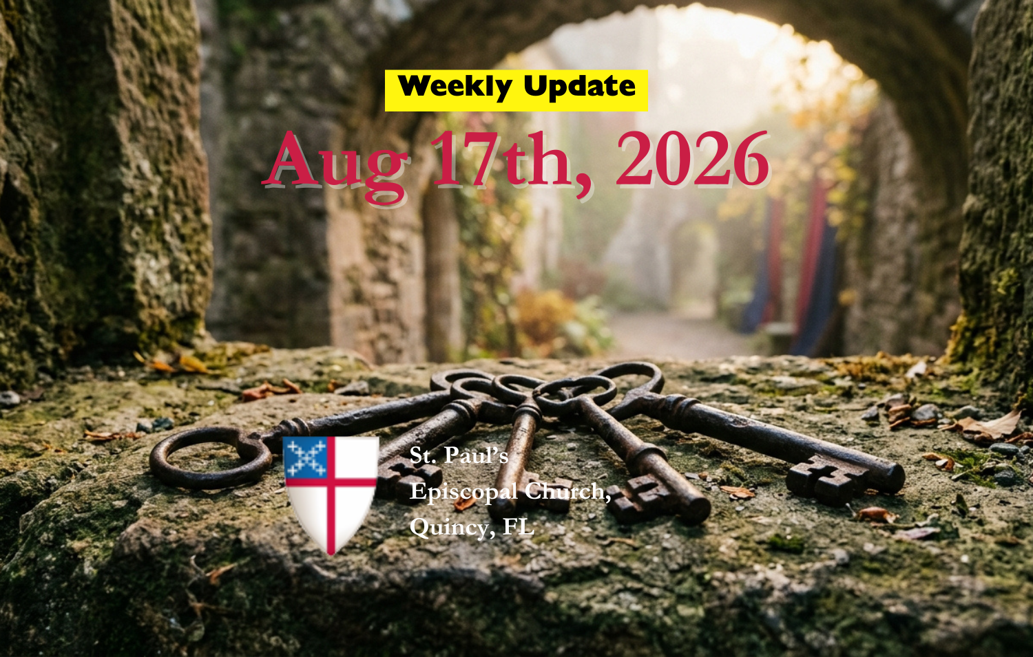 Weekly Update - Aug 17th, 2026