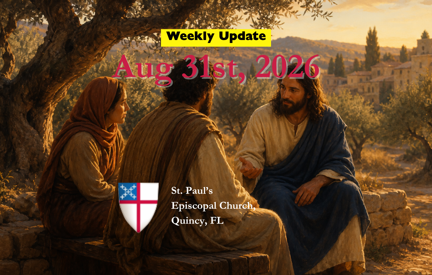 Weekly Update - Aug 31st, 2026