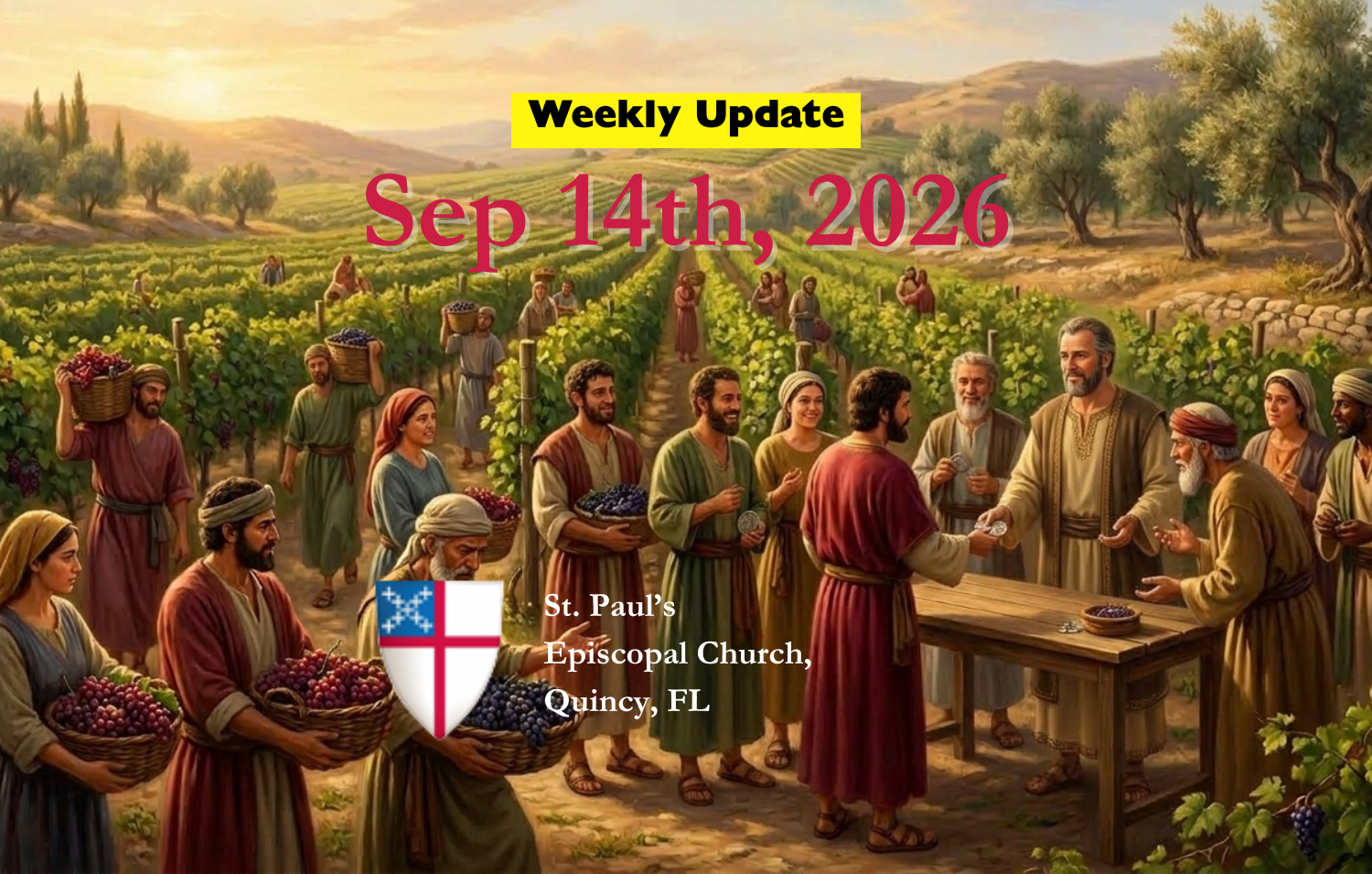 Weekly Update - Sep 14th, 2026