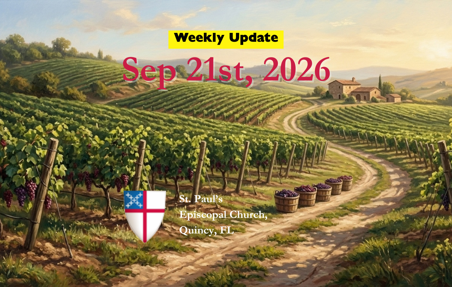 Weekly Update - Sep 21st, 2026