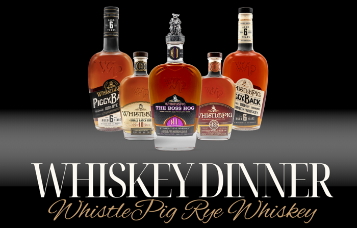 WhistlePig Whiskey Dinner!