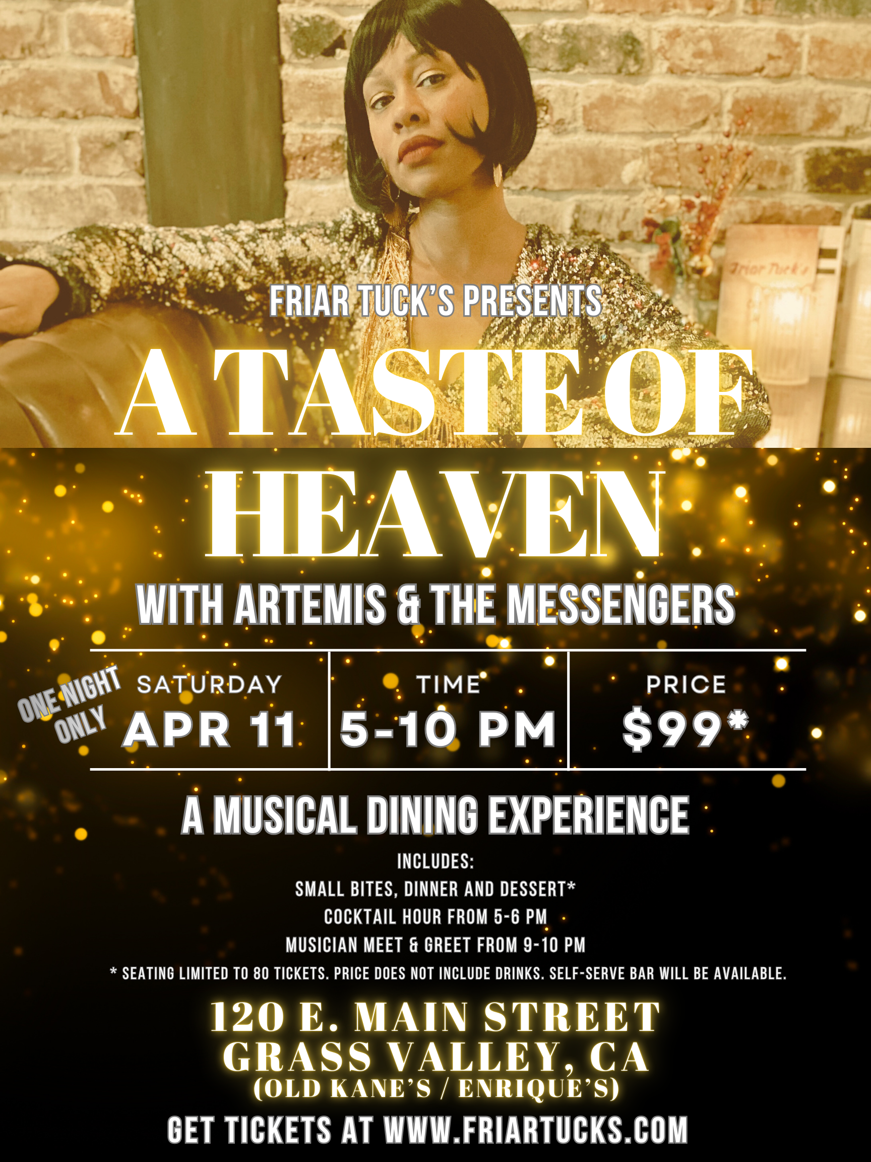 A Taste of Heaven: Live Musical Dinner Performance