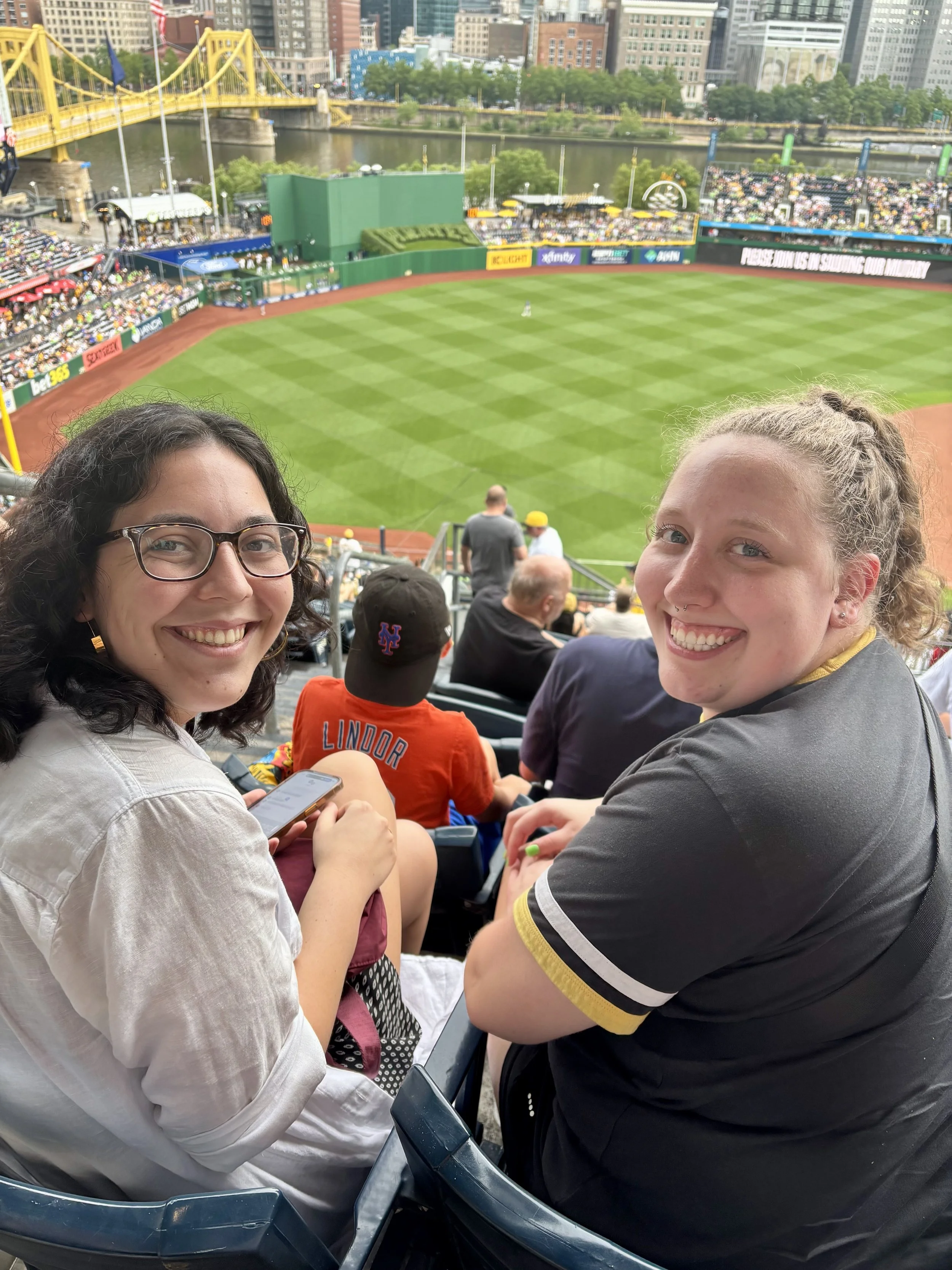 Freeman Lab cheers on the Pittsburgh Pirates.