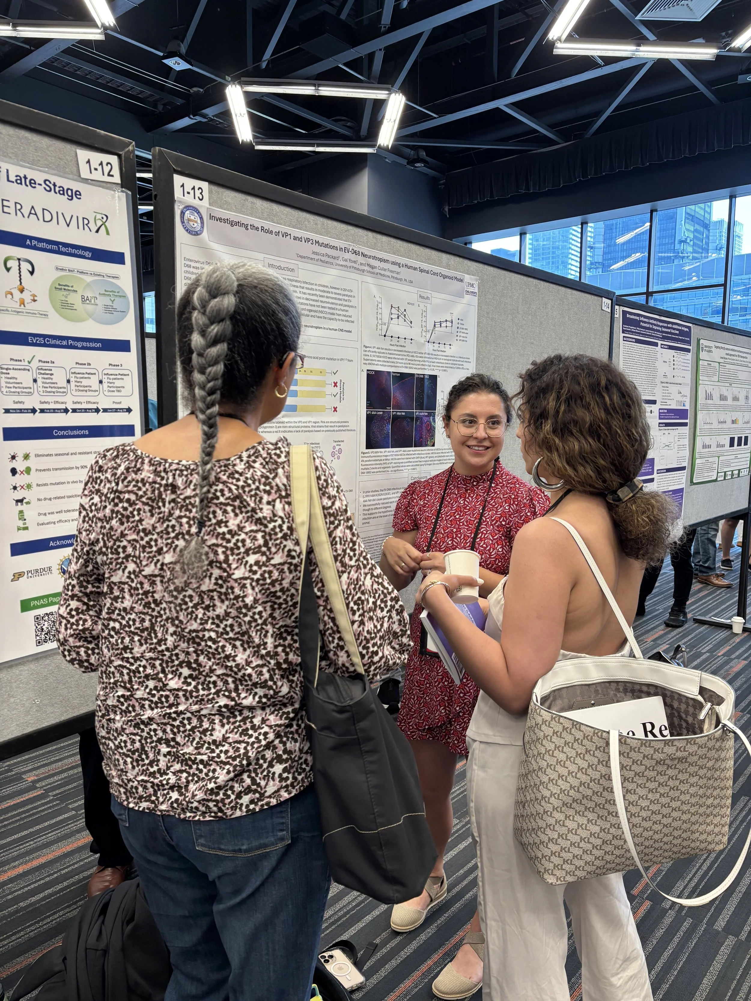 Jess presents her work at ASV 2025 in Montreal, Quebec, Canada