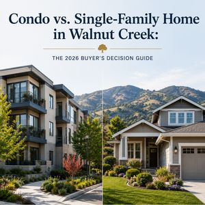 Condo vs. Single-Family Home in Walnut Creek: The 2026 Buyer's Decision Guide