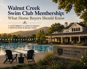 Walnut Creek Swim Club Membership: What Home Buyers Should Know