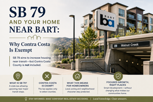 SB 79 and Your Home Near BART: Why Contra Costa Is Exempt