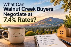 What Can Walnut Creek Buyers Negotiate at 7.4% Rates?
