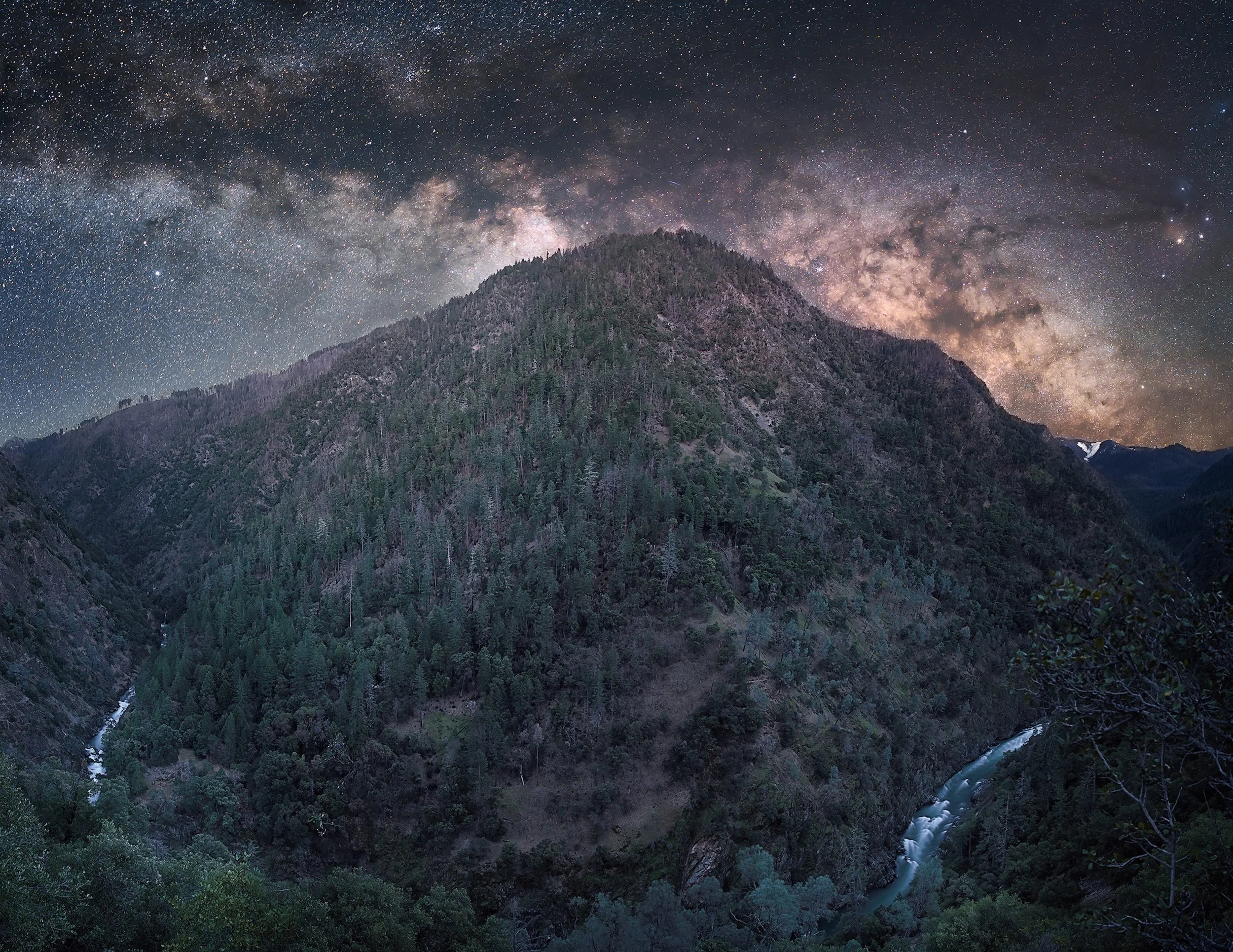 Spring Milky Way Over the Confluence