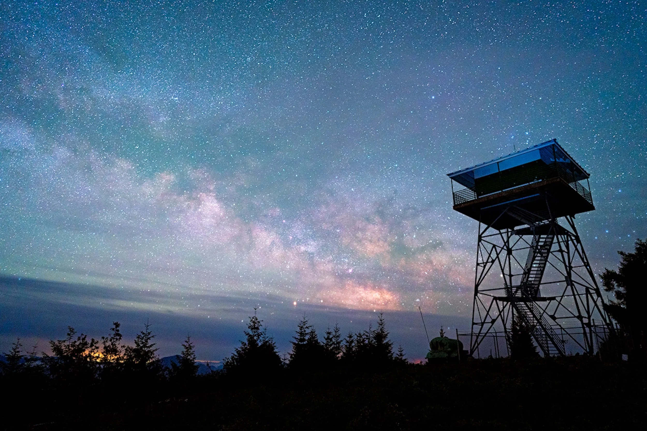 Brush Mountain at Night