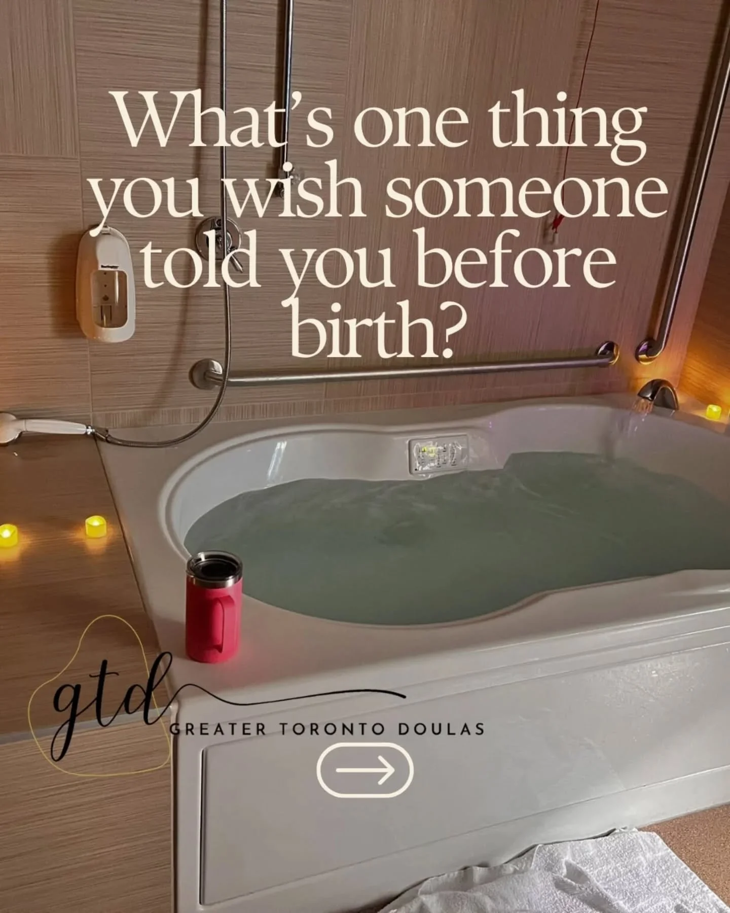 ๐๐ก๐๐ญ’๐ฌ ๐ญ๐ก๐ ๐จ๐ง๐ ๐ญ๐ก๐ข๐ง๐  ๐ฒ๐จ๐ฎ ๐ฐ๐ข๐ฌ๐ก ๐ฌ๐จ๐ฆ๐๐จ๐ง๐ ๐ญ๐จ๐ฅ๐ ๐ฒ๐จ๐ฎ ๐๐๐๐จ๐ซ๐ ๐๐ข๐ซ๐ญ๐ก?
For many of us, it’s this: You don’t have to do it alone. ๐ซ
It sounds simple, but in a world where birth is often planne