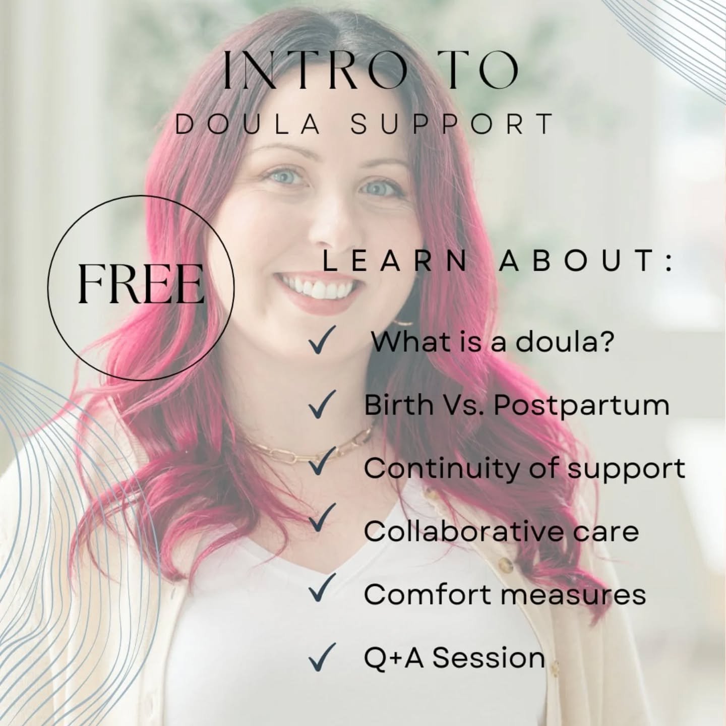 ✨ FREE CLASS ALERT!✨

Ever wondered what a doula actually does?
Let&rsquo;s clear the confusion, bust the myths, and show you how doulas support families.

We are hosting a FREE, no-pressure class for anyone curious about:
- What a doula is (and isn&