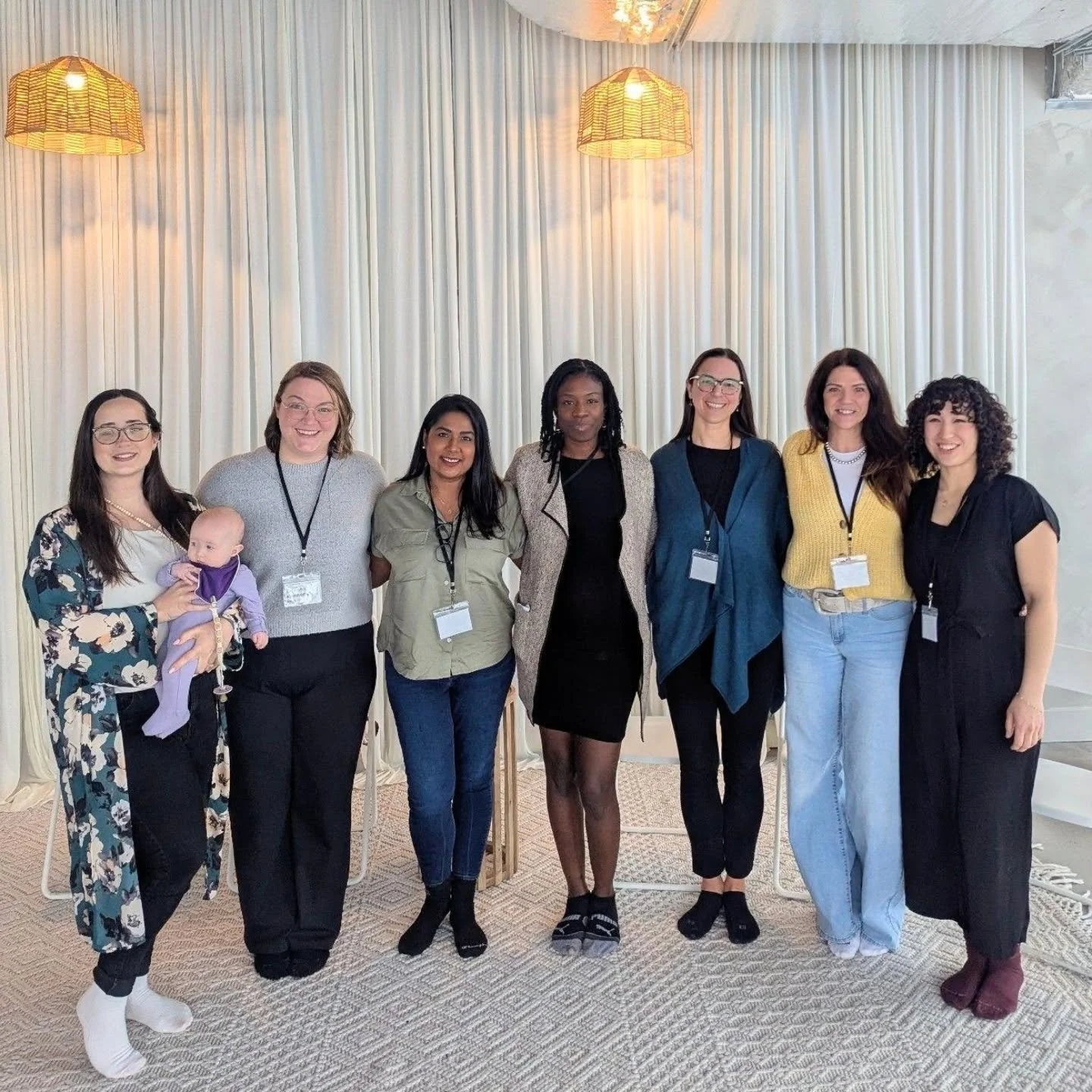 A little late posting this, but still feeling so grateful .🙏🏻

I was invited last minute to speak at The Bump Social, alongside an incredible group of panelists, all doing powerful work in maternal health. Being in a room with such passionate voice