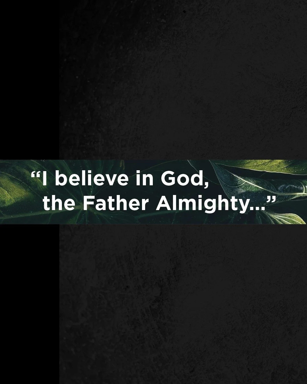 This week, we sit with a loaded phrase:

🕊️ &ldquo;I believe in God, the Father Almighty&hellip;&rdquo;

Try this prayer rhythm to guide your reflection:

1️⃣ Abba, Father&hellip;
Speak to God with the name Jesus gave us. Sit with it.

2️⃣ Name Your