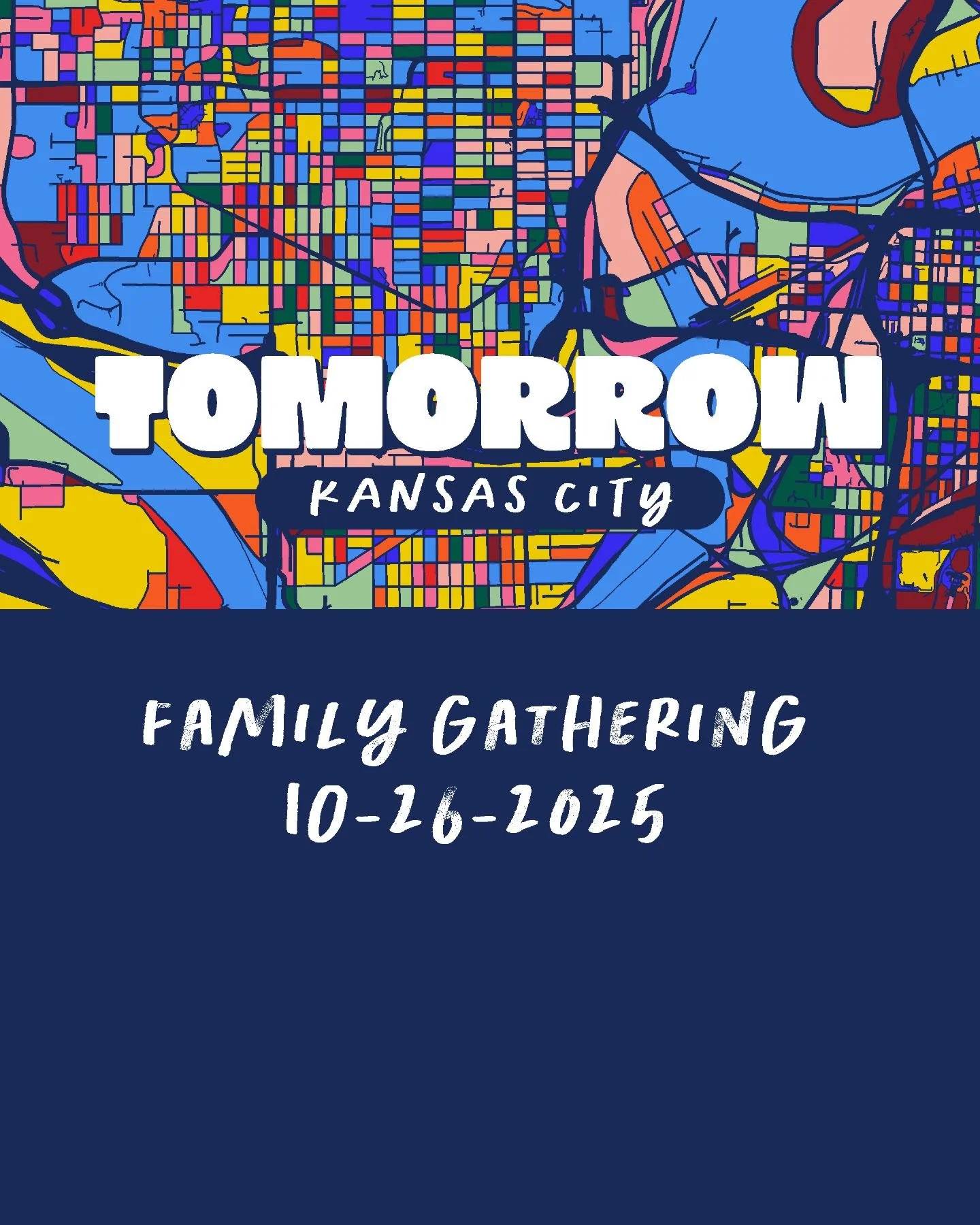 Tomorrow KC: Family Gathering is live and open for registration.

This isn't a gala. It's not a pitch. It's not a performance.
It&rsquo;s a family moment.

On October 26, we&rsquo;re gathering around brunch tables, not just to eat, but to reflect on 
