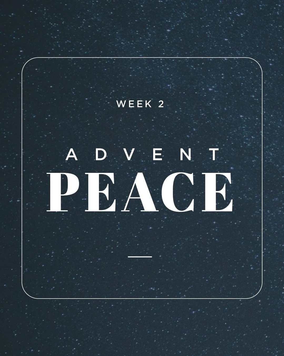 Advent peace is not the absence of struggle.
It&rsquo;s the presence of Christ arriving through our repentance.

In anamnesis, John&rsquo;s cry still calls us: 
&ldquo;Prepare the way of the Lord.&rdquo;

As we clear space in our hearts,
we also clea