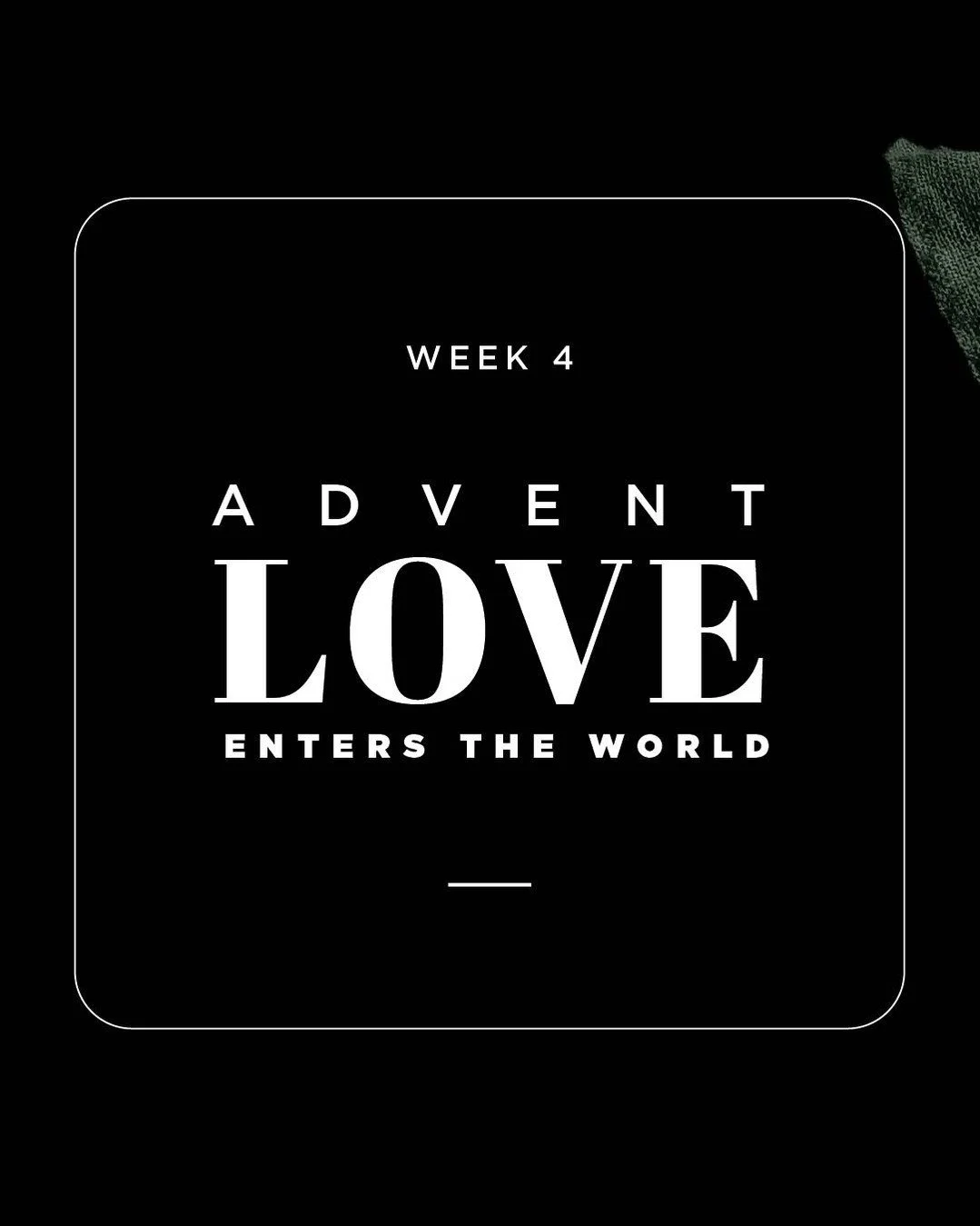 The story comes to its fullness.
The Word becomes flesh.

In anamnesis, we kneel at the manger and hear the angel&rsquo;s word as our own:
&ldquo;The Lord is with you.&rdquo;

Love Himself enters the world&mdash;
not in power or spectacle,
but in hum