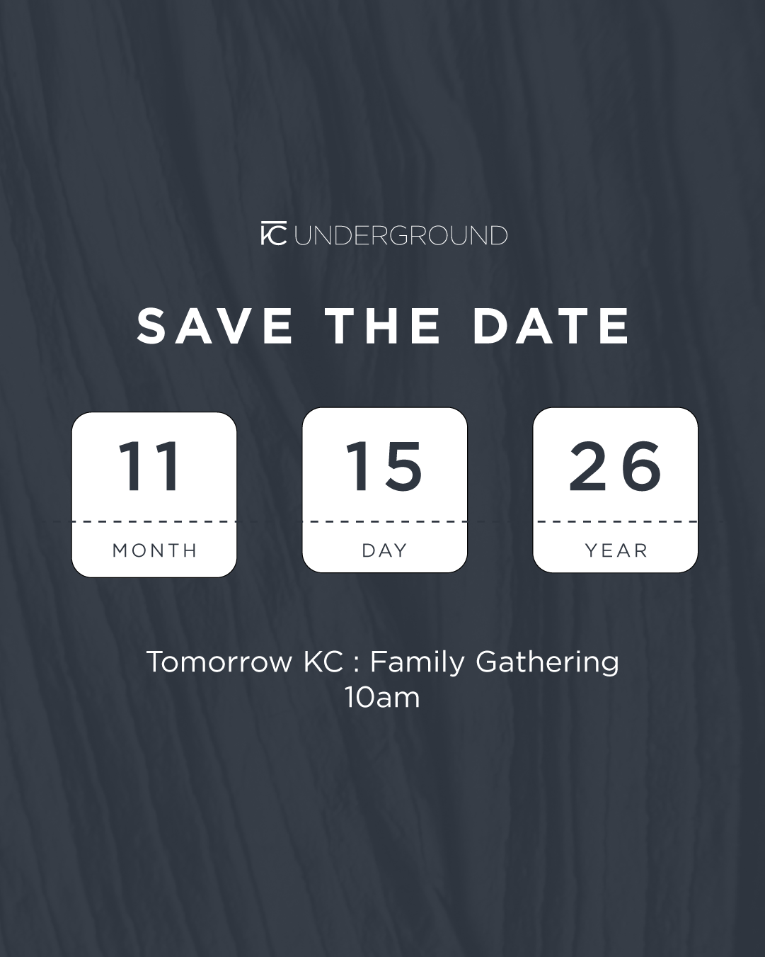 2026 TomorrowKC: Family Gathering