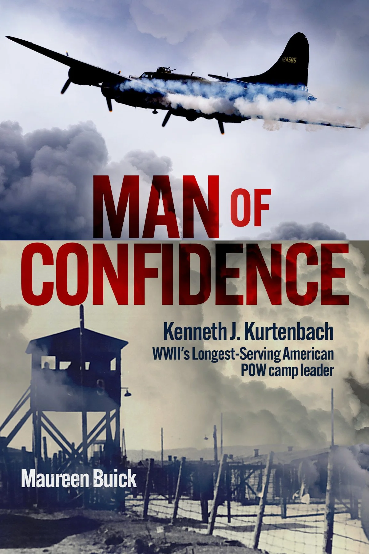 Book cover, Man of Confidence