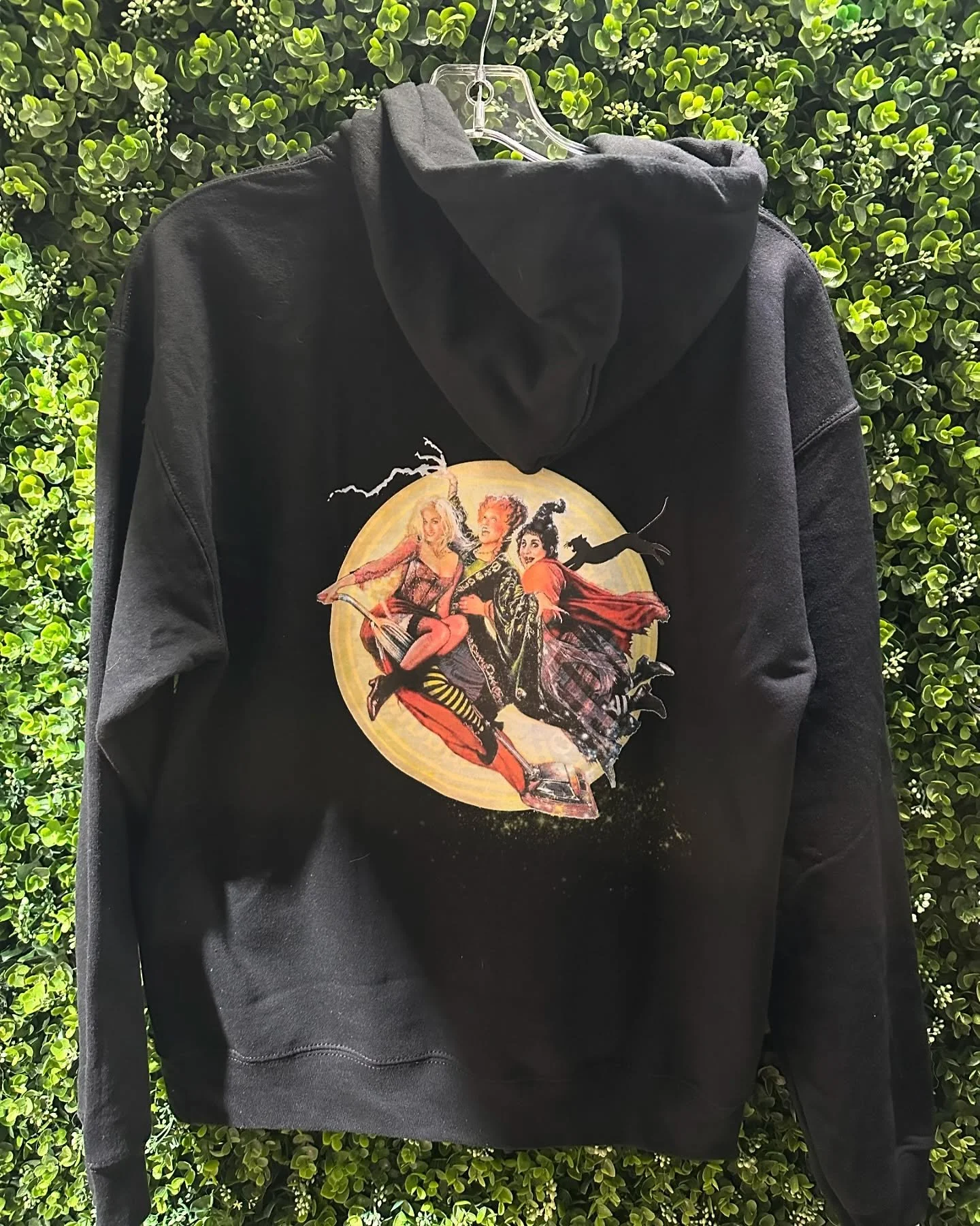 $10!!!!??? For a hoodie? With the Sanderson Sisters? You can’t go wrong! Come get one while supplies last!
