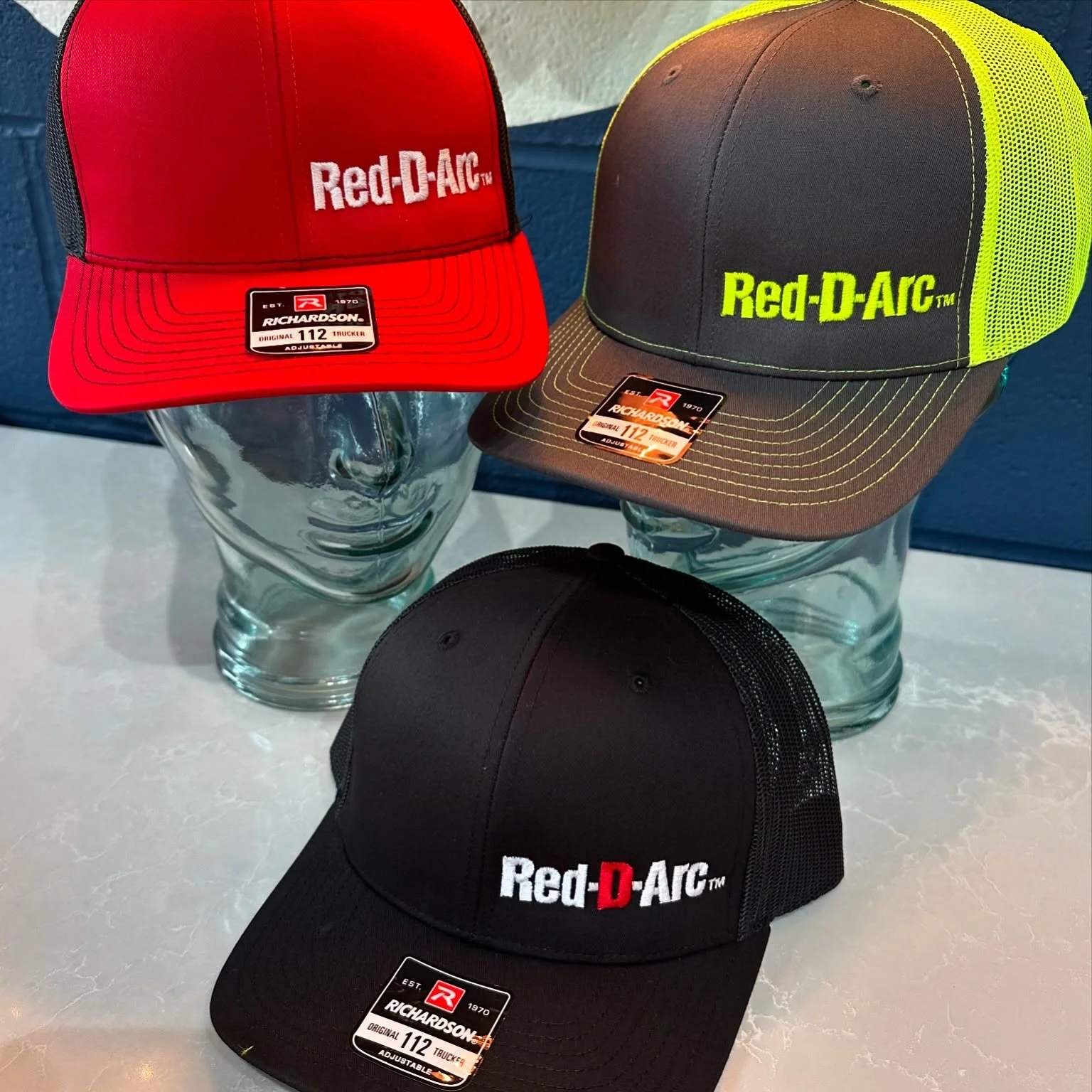 Look how sharp these hats for @reddarc look!