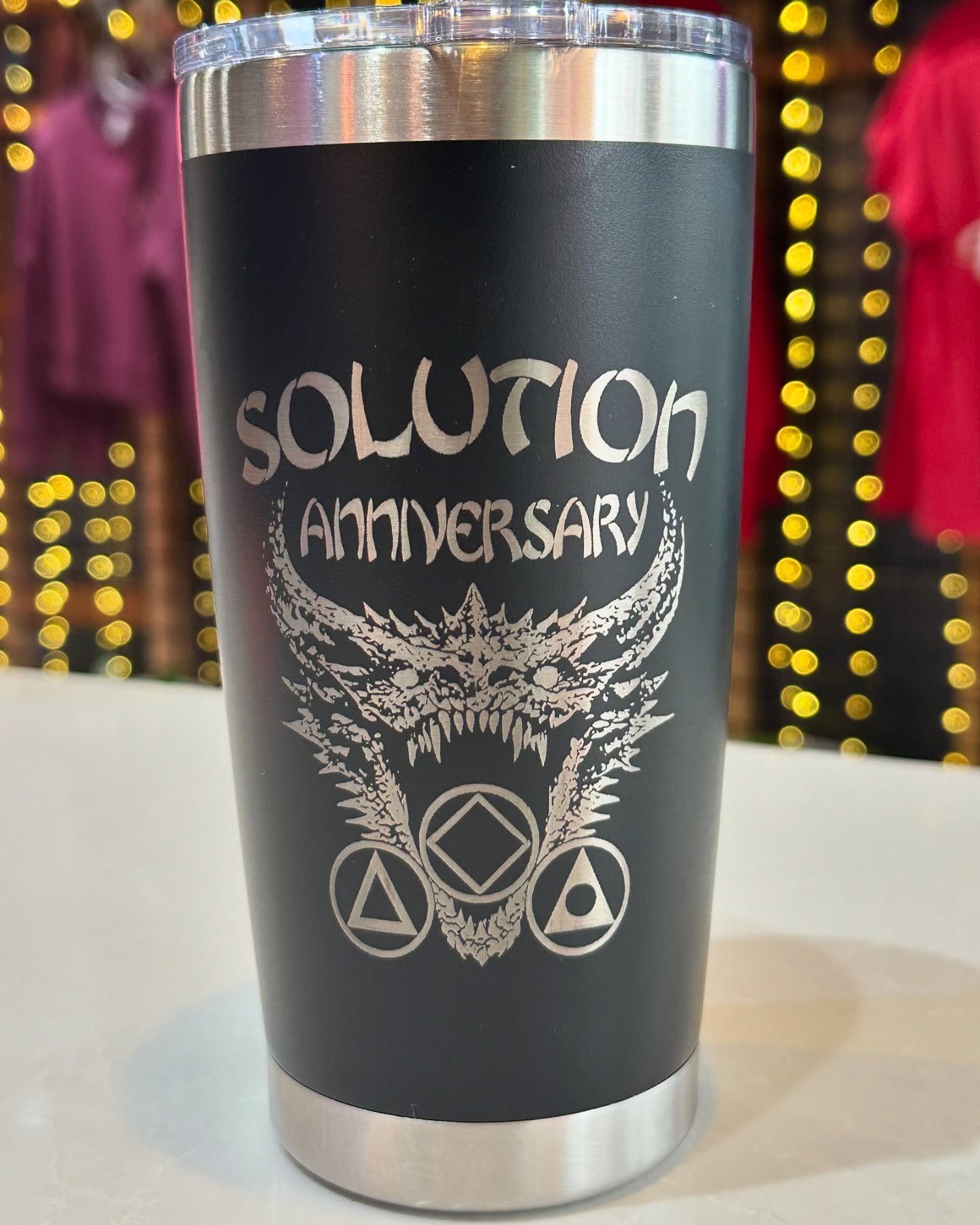 These tumblers came out awesome! 😎 
Interested in engraving tumblers for your group or club? Get in touch today!