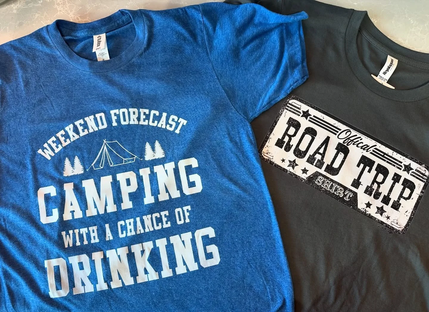 It&rsquo;s the time of year for road trips and camping. We&rsquo;ve got just the shirt for you!
#camping #roadtrips #oregoncity #modifiedscreenprinting
