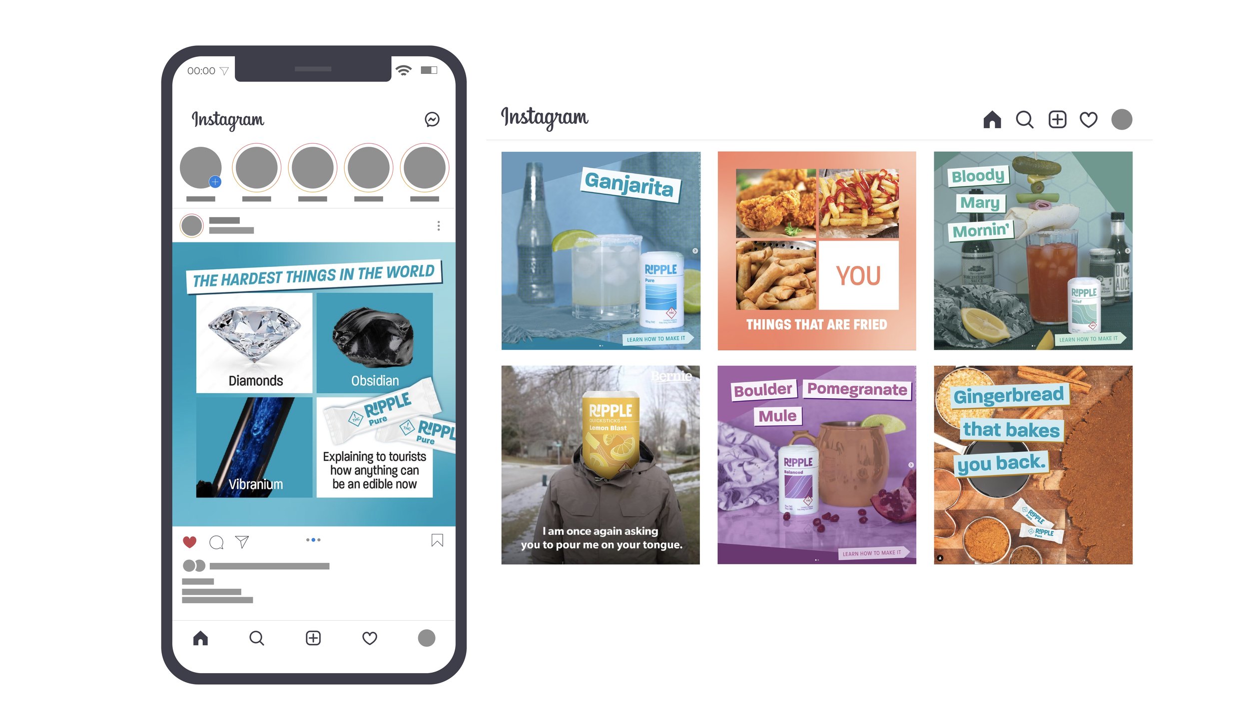 Rebranded Ripple Instagram Feed