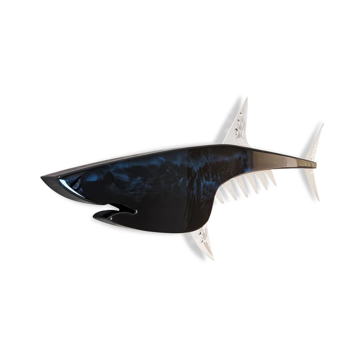 Mako Shark in Blue Smoke