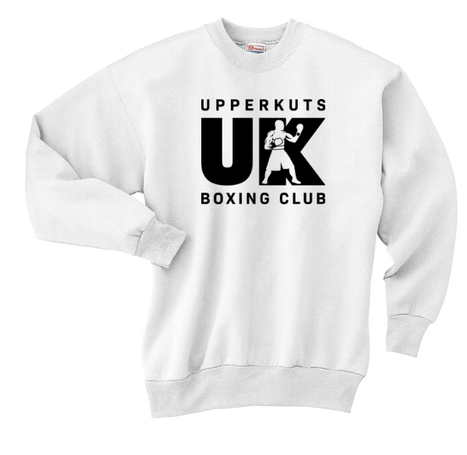 UpperKuts Boxing Club Gray crewneck sweatshirt