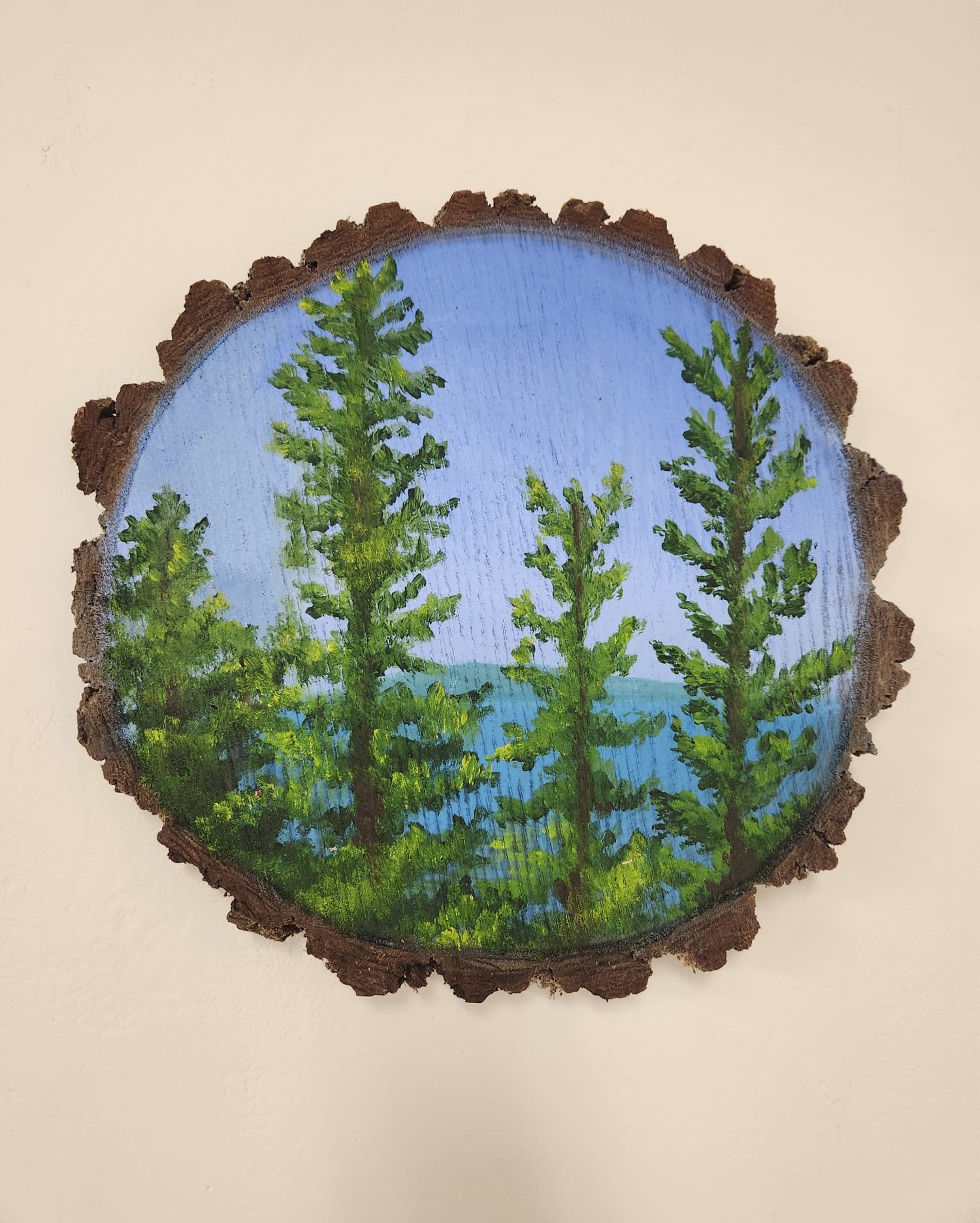 ~ SOLD ~
Through the Trees
2023
Oil on wood
12.5" x 12.5"