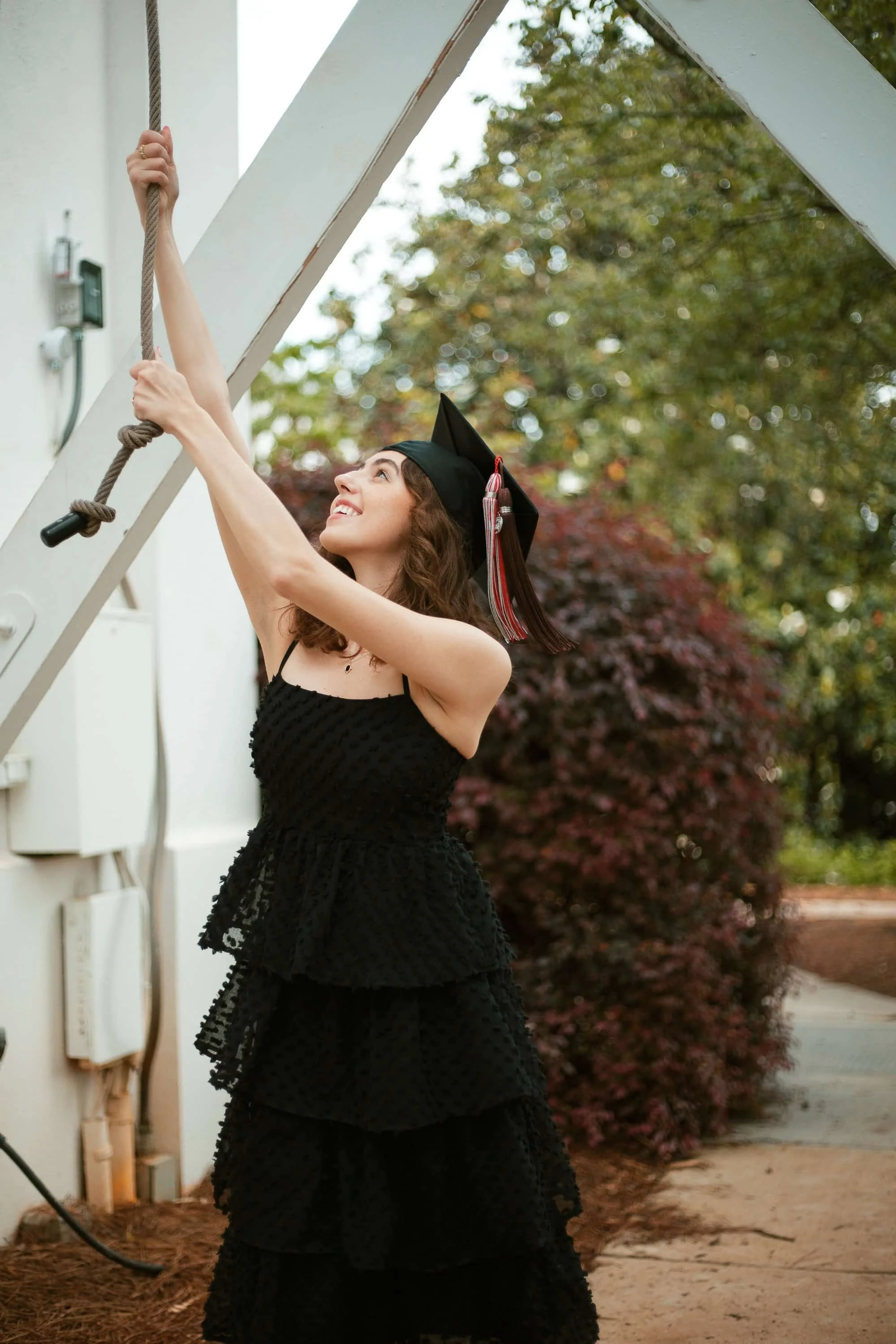 UGA Graduation Photos at The Bell Athens Georgia North Campus University of Georgia