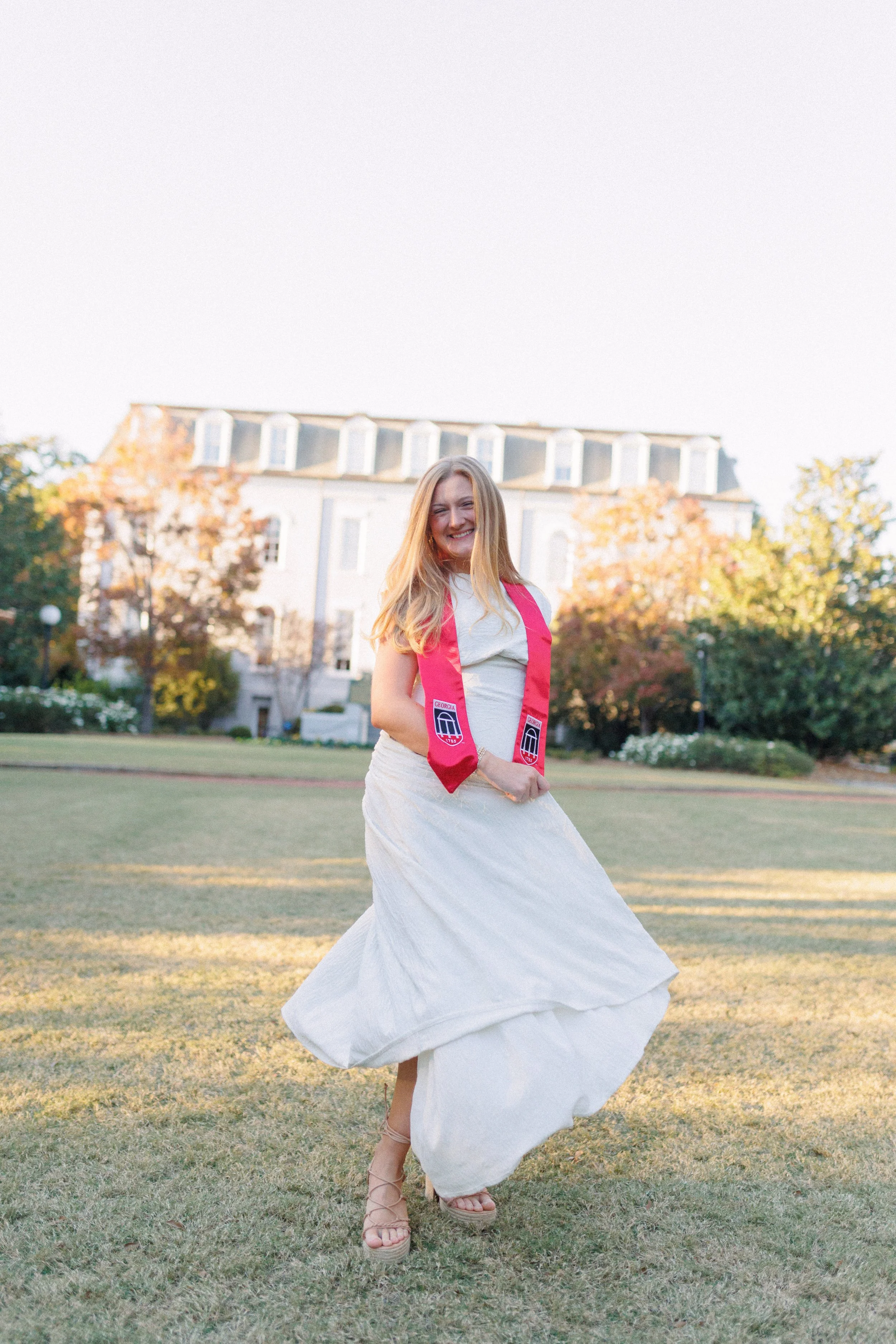 UGA Graduation Photos at North Campus Athens Georgia North Campus University of Georgia